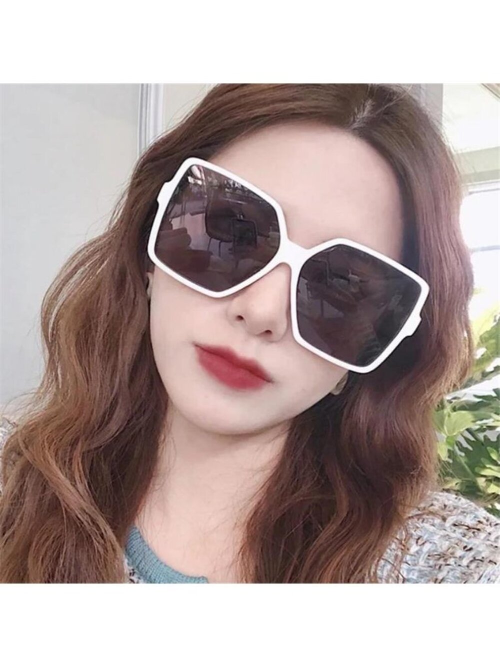 Luxury Big Square Sunglasses